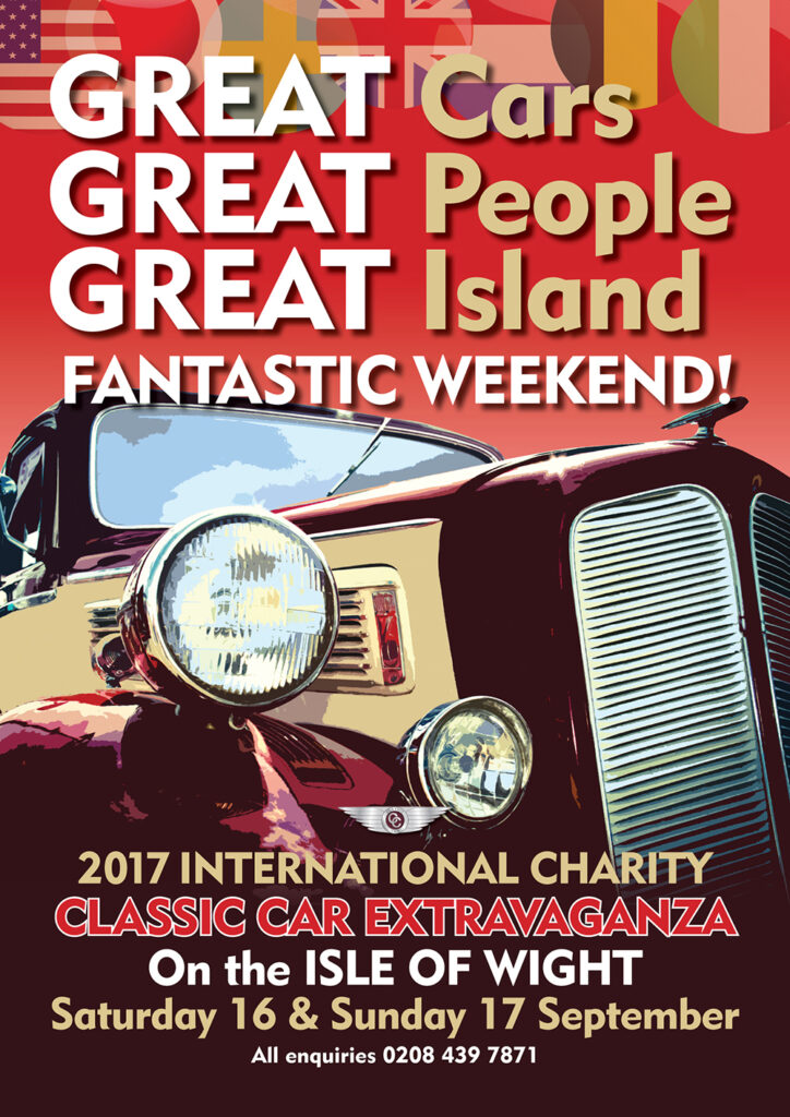 Isle of Wight Classic Car Extravaganza 2017 - Poster