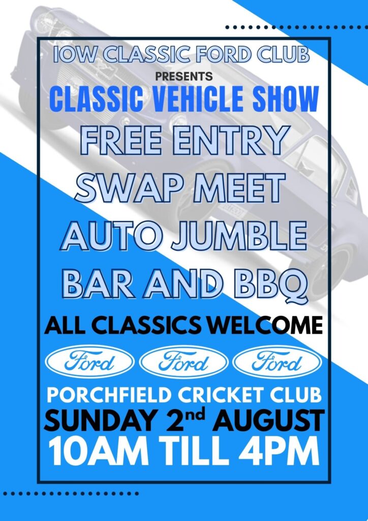 IW Classic Ford car Club show 2026