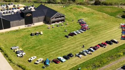 Motor Meet at Goddards Brewery, Hale Common, Isle of Wight