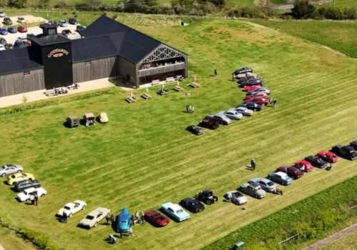 Motor Meet at Goddards Brewery, Hale Common, Isle of Wight